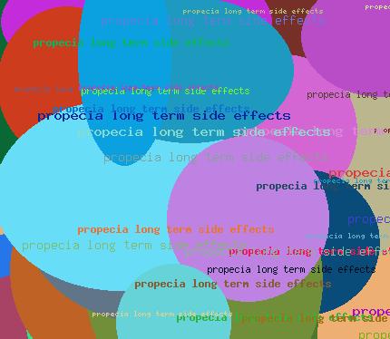 Propecia long term side effects