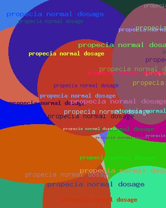 propecia normal dosage